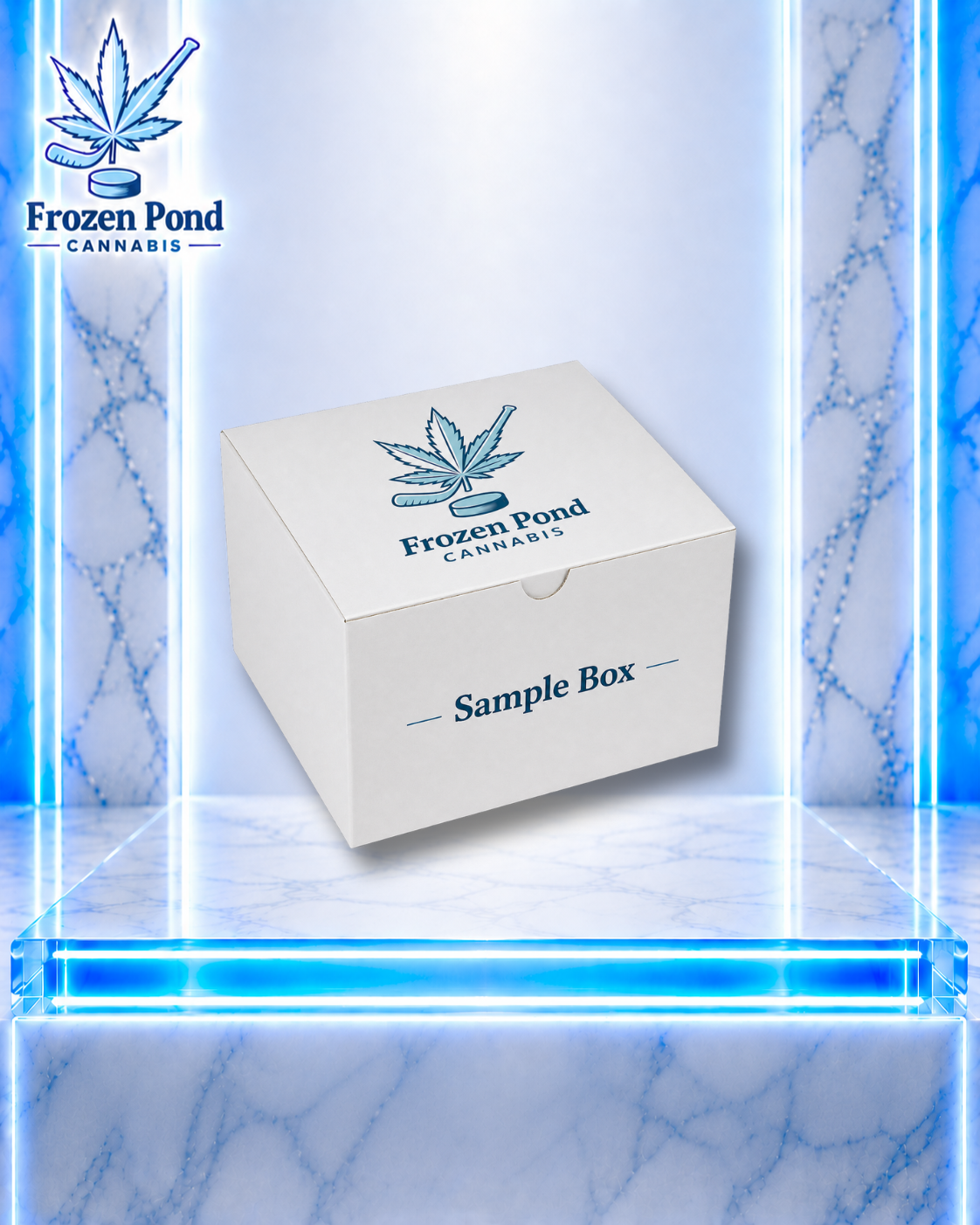 Frozen Pond Cannabis Sample Box