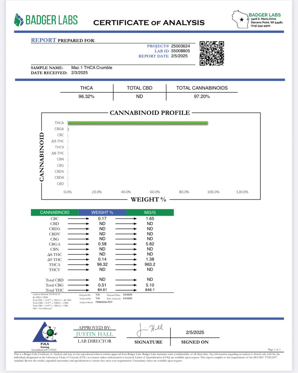 MAC-1 Live Resin Crumble