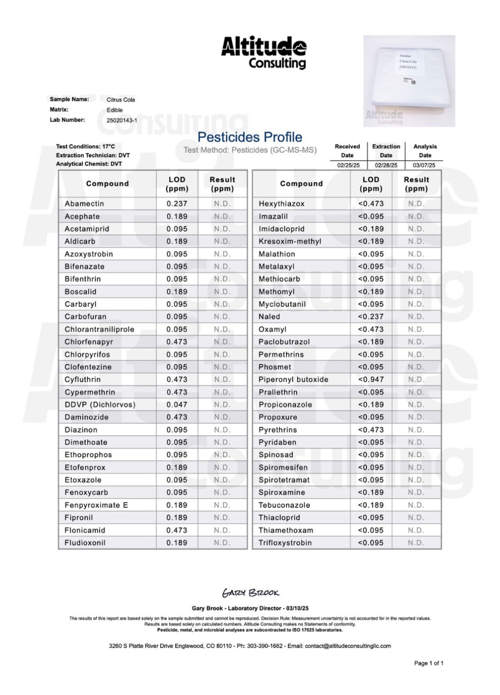 Citrus Cola 25mg Δ9 Hybrid Gummies